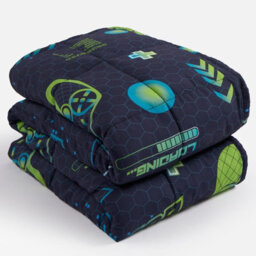 OHS Gaming Weighted Blanket Soft Throw Anxiety Stress Relief Sleep Sofa Bed - thumbnail 7