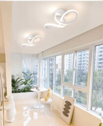 Modern Led Ceiling Chandelier  3 Color Minimalist Lamp For Bedroom & Dining Room - thumbnail 5