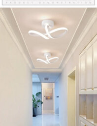 Modern Led Ceiling Chandelier  3 Color Minimalist Lamp For Bedroom & Dining Room - thumbnail 2