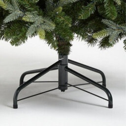 SuperGift.com 5Ft Xmas Tree, Artificial Xmas Tree, Realistic Green Pine Branches, With Metal Stand, Easy To Assemble, Indoor And Outdoor - thumbnail 4