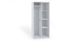 Arte Embrace Rustic Charm With The Bono Hinged Door Wardrobe 900mm X 2030mm X 650mm In Characterful Oak Artisan - thumbnail 3