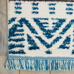 Nourison Dws05 Kamala Ds503 Ivory Blue Rug-119Cm X 180Cm - thumbnail 5