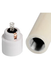 Luxe Collection Ivory Led Dinner Candles Set Of 2 - thumbnail 3