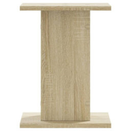 Walplus Plant Stands 2 Pcs Sonoma Oak 30X30X40 Cm Engineered Wood - thumbnail 4