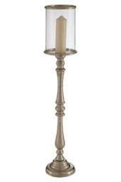 Orsina Functional Design Large Nickel Candle Holder, High Quality Holder For Bedside Table, Stable Candle Holder - thumbnail 3