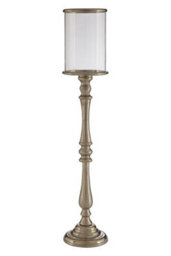 Orsina Functional Design Large Nickel Candle Holder, High Quality Holder For Bedside Table, Stable Candle Holder - thumbnail 6