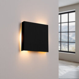 Sollux Lighting Vanta Steel Black 2 Lights Minimalist Wall Lamps - thumbnail 3