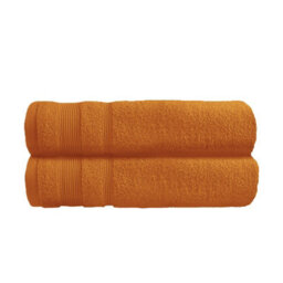 Allure Bath Fashions Zero Twist Egyptian Cotton Bath Towels Pack Of 2 - Caramel - thumbnail 1