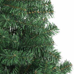 Vidaxl Christmas Tree With 300 Leds With Stand Green 240 Cm Pvc - thumbnail 9