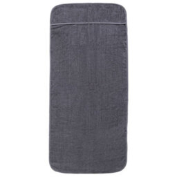 Berkfield Beach Towels 4 Pcs Anthracite 60X135 Cm Fabric 400 Gsm - thumbnail 4