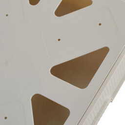 Living And Home White Under-Desk Drawer-Style Storage Organizer Box, 33Cm W X 44.5Cm D X 7.5Cm H - thumbnail 6