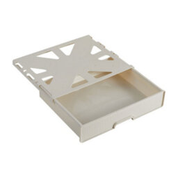 Living And Home White Under-Desk Drawer-Style Storage Organizer Box, 33Cm W X 44.5Cm D X 7.5Cm H - thumbnail 5
