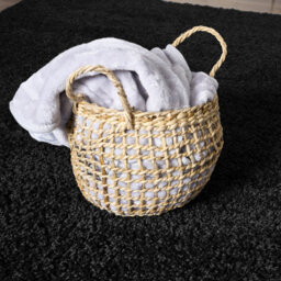 "Bravich Black Thick Shaggy Rug - California - 120X170Cm (4'x5'8"")" - thumbnail 6