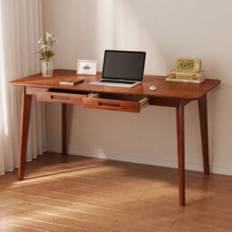 Computer Desk For Student And Work- Desk With Drawers - Home Office Desk With Drawers For Bedroom, Office (100X50X75Cm)