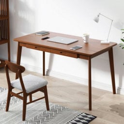 Computer Desk For Student And Work- Desk With Drawers - Home Office Desk With Drawers For Bedroom, Office (100X50X75Cm) - thumbnail 9
