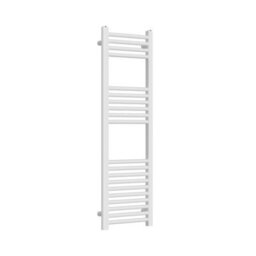 Lux Heat White Ladder Towel Radiator 1200mm (H) X 400mm (W) - thumbnail 1