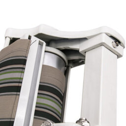 Sundaze 4.5X3M Half Cassette Electric Awning Retractable Garden Sun Shade Sail Canopy Multi-Stripe - thumbnail 4