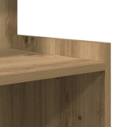 Berkfield Modern Bedside Cabinet - Artisan Oak - 40 X 35 X 60 Cm - Engineered Wood - thumbnail 8
