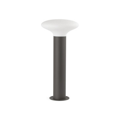 Luminosa Lighting Luminosa Blubs Outdoor Bollard Dark Grey 1X E27 Ip44 - image 1