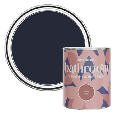 Rust-Oleum Odyssey Satin Bathroom Wood & Cabinet Paint 750Ml - image 1