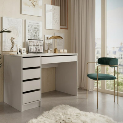 Ada Desk Robust Laminated Board With Abs Edges Cashmere - image 1