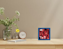 7X7 Blue Picture Frame (17.8 X 17.8Cm) Poster, Photo, Artwork, Gallery Wall Or Print - thumbnail 2