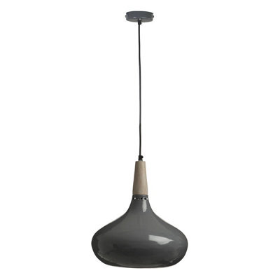 Orsina Grey Pendant Light, Reliable Grey Pendant Light Shade, Easy Installation Ceiling Pendant For Home, Office - image 1
