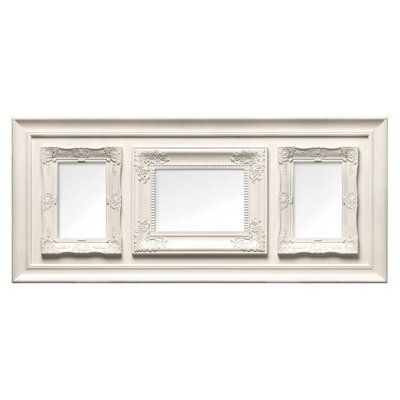Orsina Vintage Style Cream 3 Photo Frame - image 1
