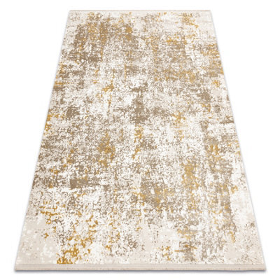 RugsX Modern Carpet Duke 51546 Beige / Gold - Vintage, Structured, Very Soft 120X170 Cm - image 1