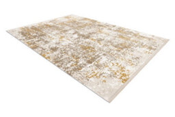 RugsX Modern Carpet Duke 51546 Beige / Gold - Vintage, Structured, Very Soft 120X170 Cm - thumbnail 4