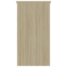 Berkfield Modern Desk Sonoma Oak 80X40X75 Cm Engineered Wood - thumbnail 4