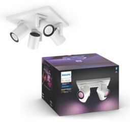 Philips Hue Argenta White And Colour Ambiance Quadruple Spotlight White - thumbnail 1