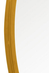 Mirroroutlet The Circulus Gold Framed Flat Bottom Circular Wall Mirror 105Cm X 100Cm - thumbnail 4