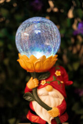 Marco Paul Solar Power Woodland Wizard Garden Ornament Colour Changing Light Outdoor 45Cm - thumbnail 4