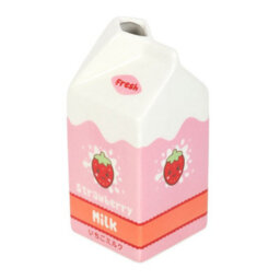 Something Different Strawberry Milk Cartoon Flower Vase Multicoloured (One Size) - thumbnail 3