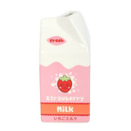 Something Different Strawberry Milk Cartoon Flower Vase Multicoloured (One Size) - thumbnail 2