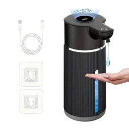 Black Automatic Soap Dispenser 420Ml Touchless Electric Liquid Hand Soap Dispenser - thumbnail 1