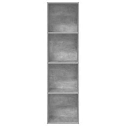 Vidaxl Bookcase Concrete Grey 40X30X152 Cm Engineered Wood - thumbnail 5