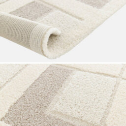 Sweeek - Indoor Rug With Geometric Patterns In Cream 290X200 Cm - Eve - thumbnail 3