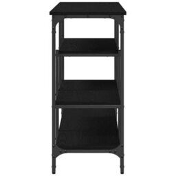 Walplus Console Table With Shelf Black Oak 100 X 35 X 75 Cm - thumbnail 6