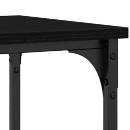 Walplus Console Table With Shelf Black Oak 100 X 35 X 75 Cm - thumbnail 8