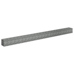 Berkfield Gabion Raised Bed Galvanised Steel 450X30X30 Cm - thumbnail 3
