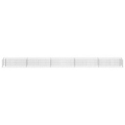 Berkfield Gabion Raised Bed Galvanised Steel 450X30X30 Cm - thumbnail 4