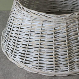 Wicker Christmas Xmas Tree Skirt - 58Cm - thumbnail 2