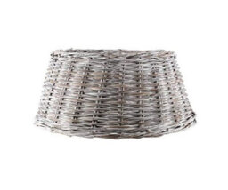 Wicker Christmas Xmas Tree Skirt - 58Cm