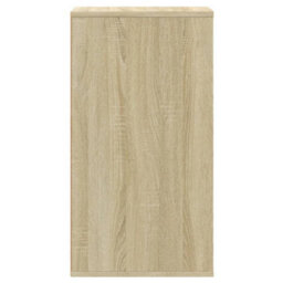 Berkfield Corner Chest Of Drawers Sonoma Oak 40X41X76 Cm Engineered Wood - thumbnail 6