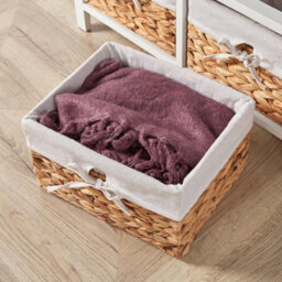Home Source Fully Assembled 4 Drawer Storage Unit White - thumbnail 6