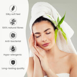 Allure Bath Fashions Marlborough Bamboo Bath Towel - Graphite - thumbnail 5