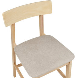 Wyld And Coco Set Of 2 Bar Chairs Light Brown Taupe Rubberwood Seats For Kitchen Island And Breakfast Bar - thumbnail 7