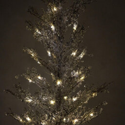 Shatchi 18In Pre-Lit Christmas Tree Battery Usb Operated Warm White Lights Home Window Decor - thumbnail 7